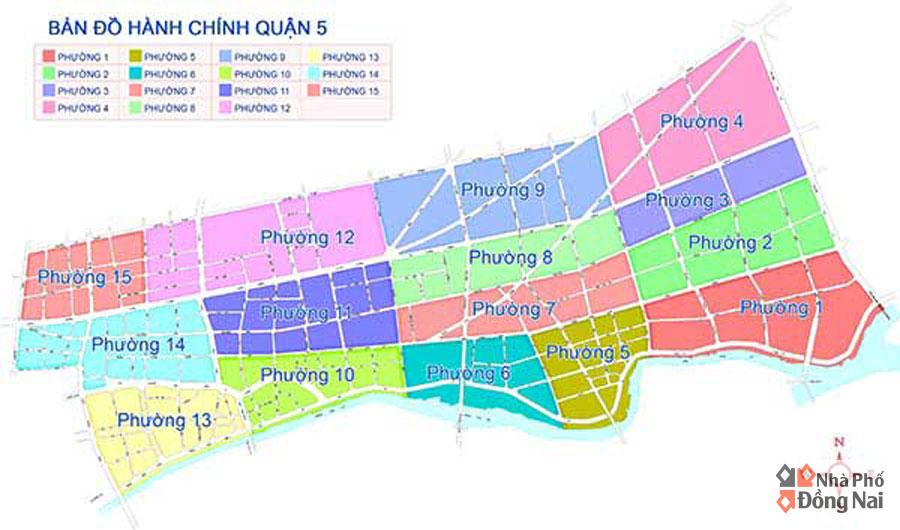 Bản Đồ Hành Chính Quận 5 Thành Phố Hồ Chí Minh