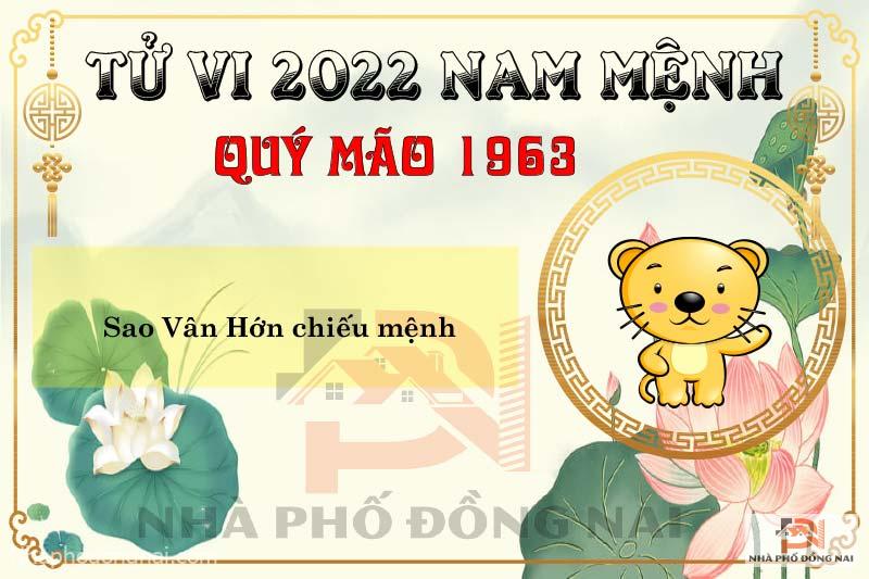 Xem Tử Vi Tuổi Quý Mão 1963 Năm 2022 Nam Mạng Chi Tiết