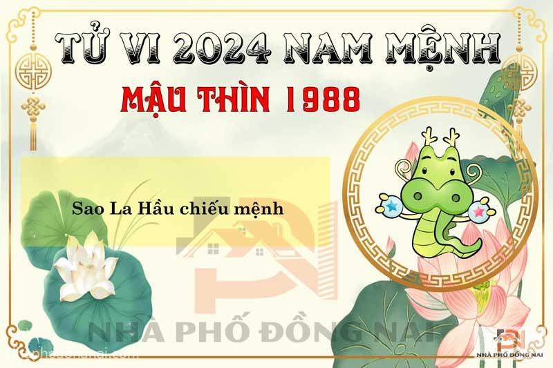 Sao Chiếu Mệnh Năm 2024 Của Tuổi Mậu Thìn 1988 Nam Mạng