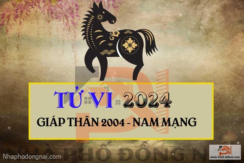 Tử Vi Tuổi Giáp Thân 2004 Năm 2024 Nam Mạng