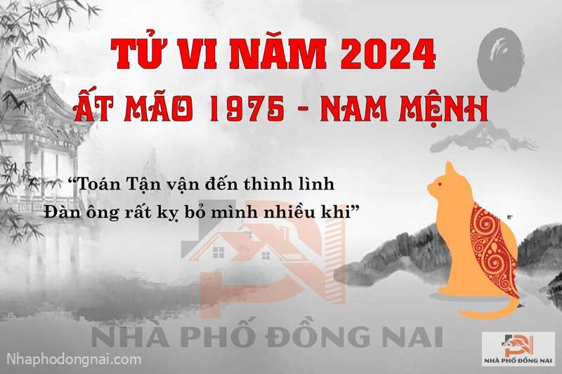 Vận Hạn Năm 2024 Của Tuổi Ất Mão 1975 Nam Mạng